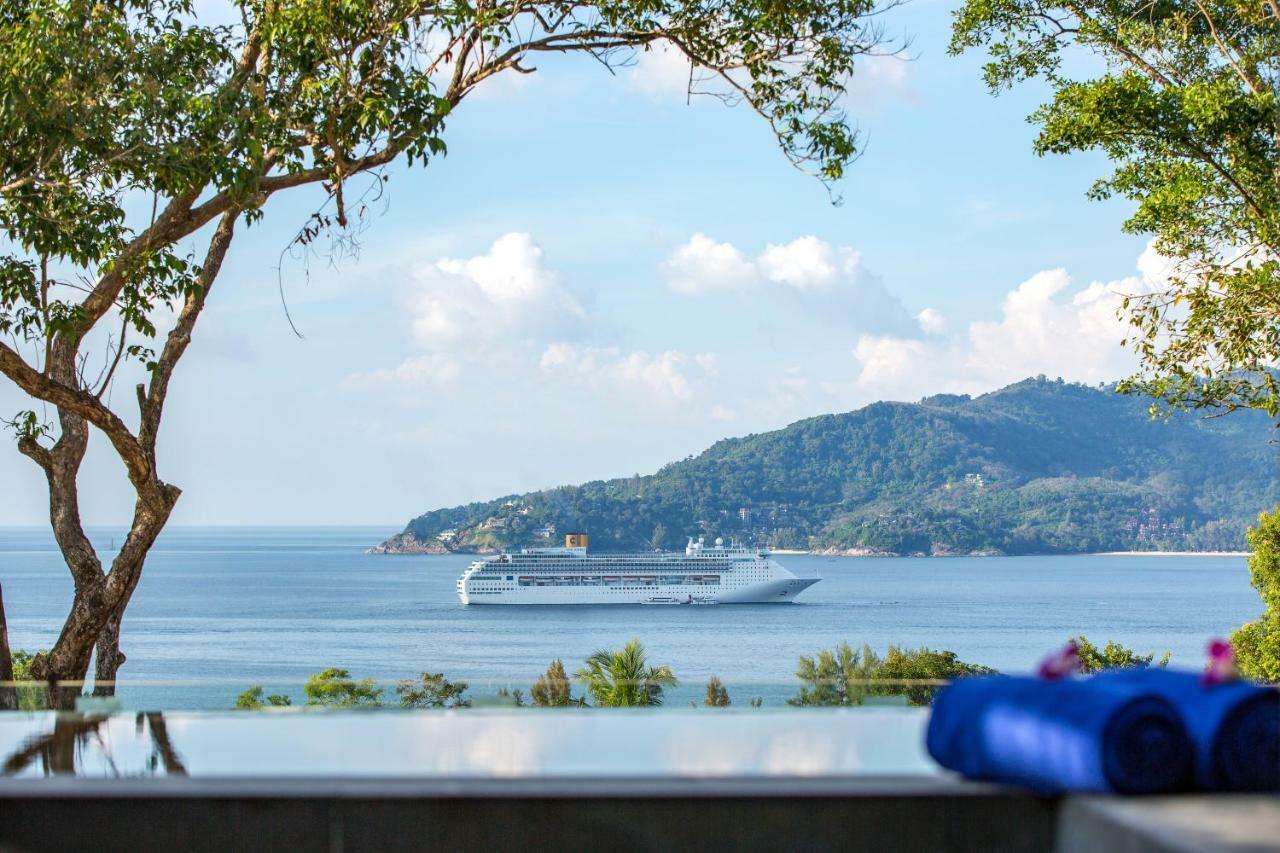 Crest Resort&Pool Villas Patong Esterno foto View of the Andaman Sea from the resort